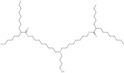 CAS#2985009-46-7|8-[(8-[(2-heksildekanoil) oksil] oktil) (4-hidroksibutil) amino] oktil 2-heksildekanoat